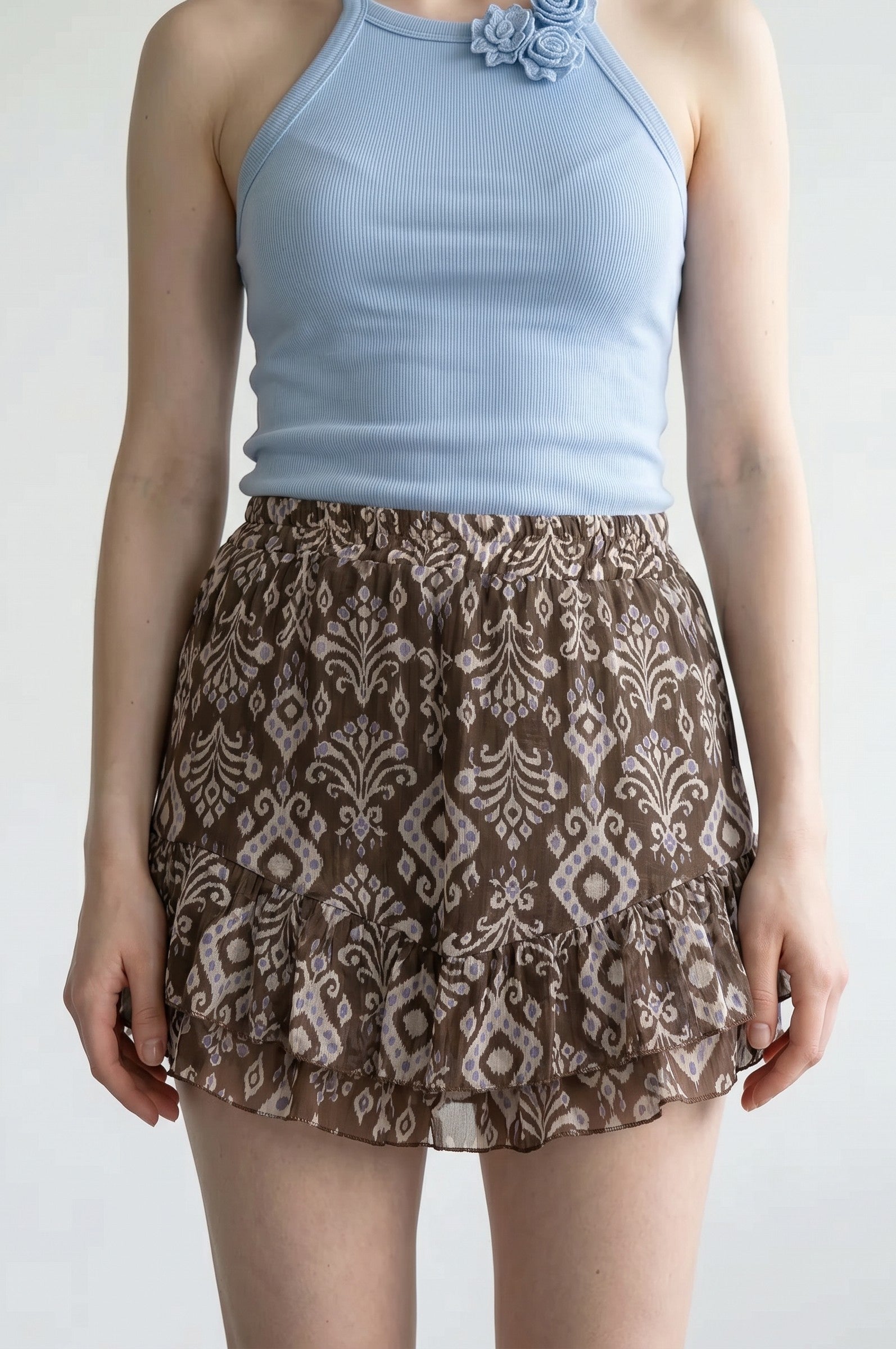 Fusta-pantalon scurta Susy Mix pentru vacanta