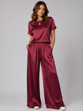 Vicolo Tricou Elegant din Satin
