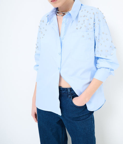 Cămașă damă cu strasuri