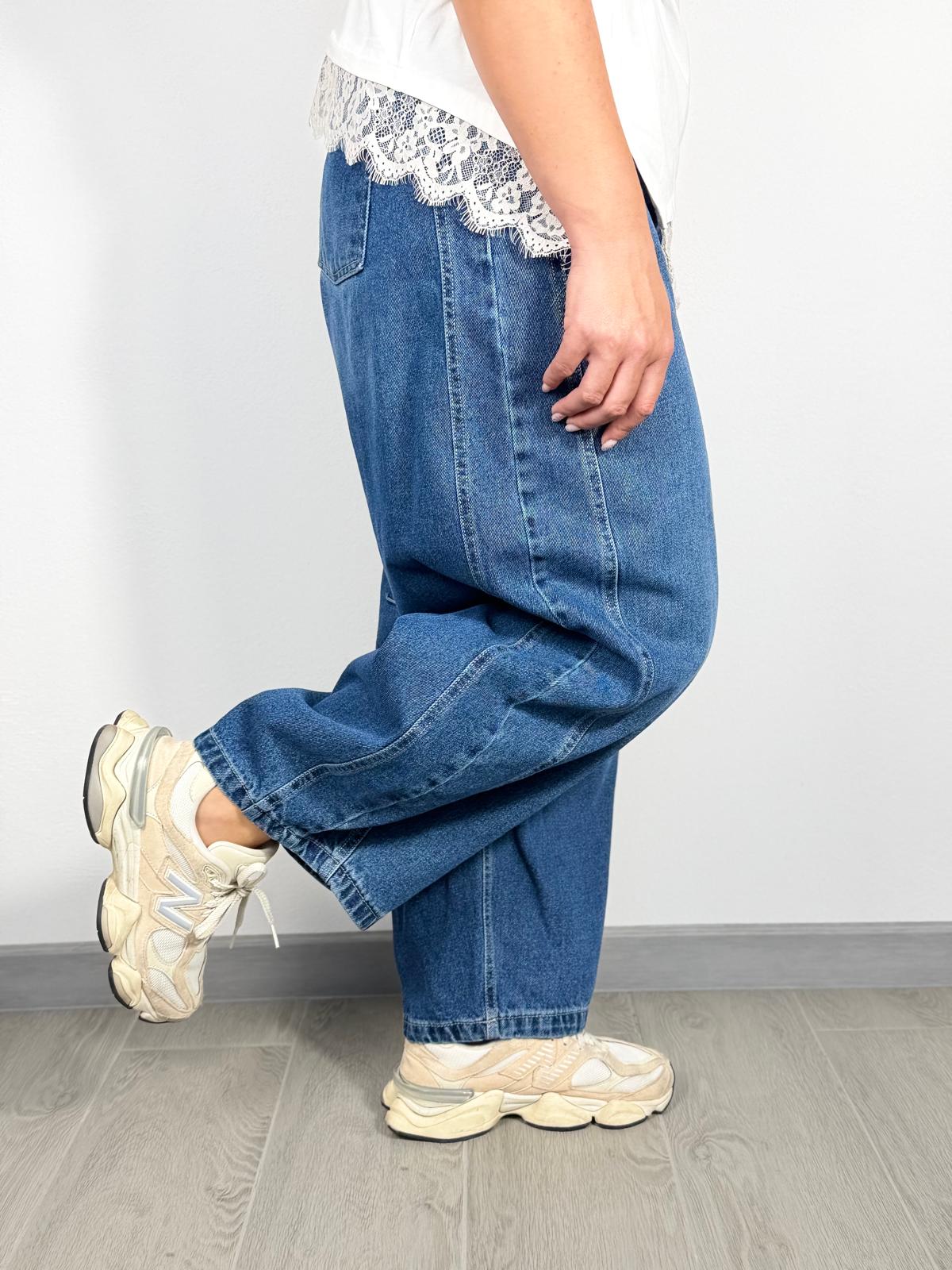 Jeans Balloon din bumbac