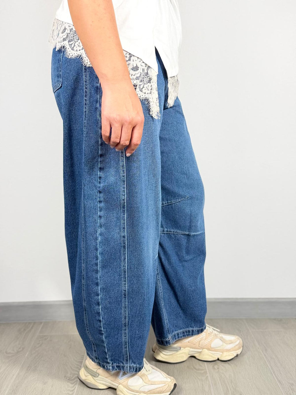 Jeans Balloon din bumbac