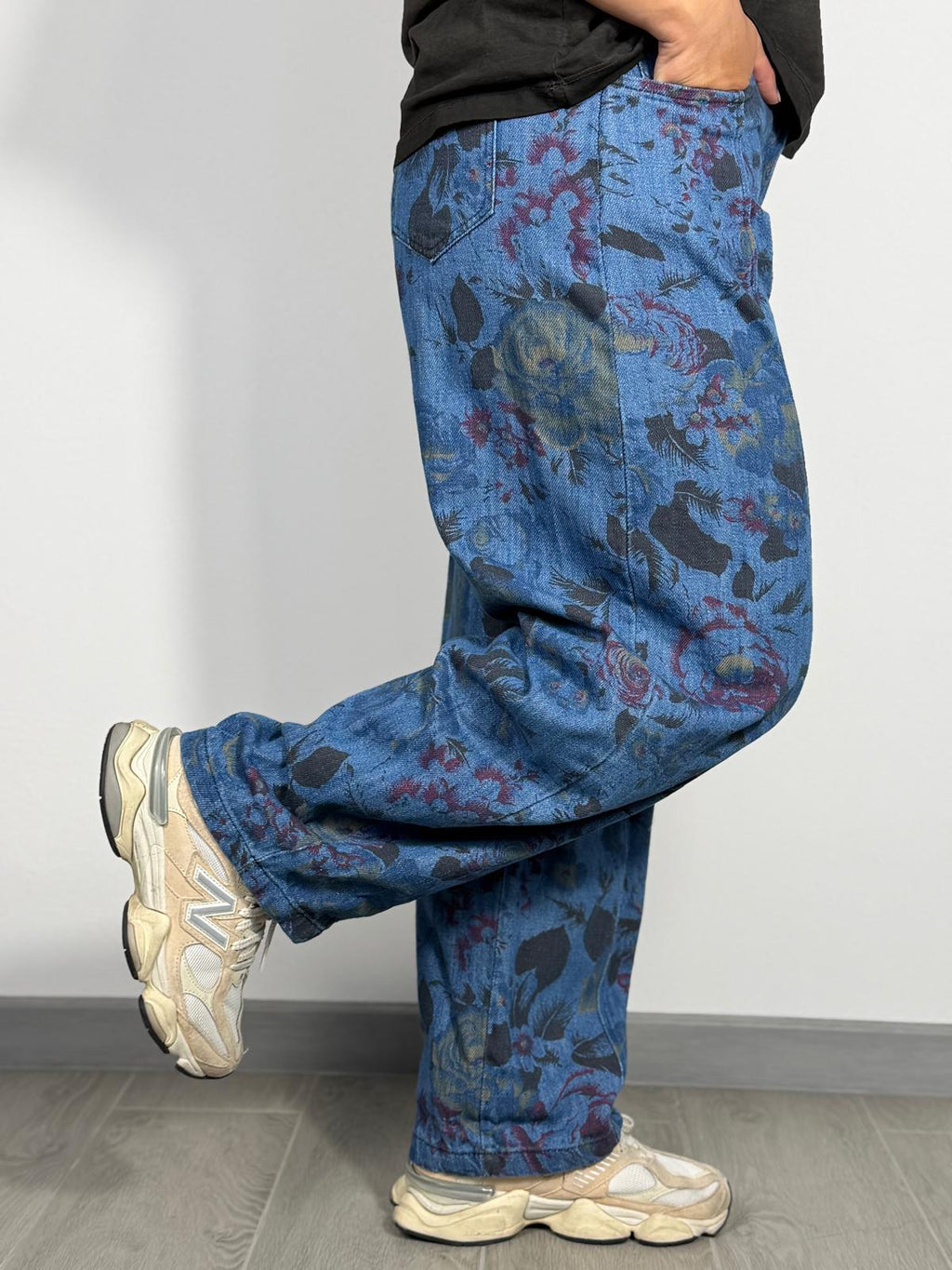 Jeans balloon din bumbac