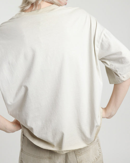 Tricou dama din bumbac cu imprimeu